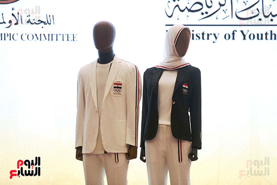 مؤتمر الإعلان عن الزي الرسمي للبعثة الأولمبية والبارلمبية المصرية في باريس (18)