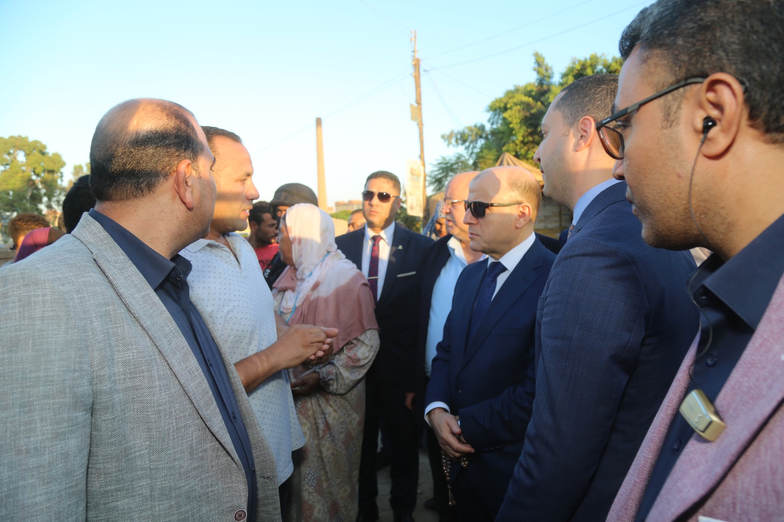 محافظ كفر الشيخ يتفقد كوبري الهويس