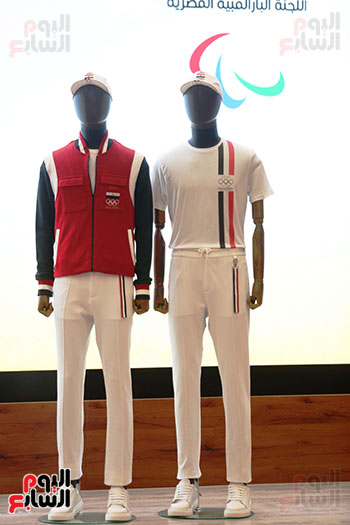 مؤتمر الإعلان عن الزي الرسمي للبعثة الأولمبية والبارلمبية المصرية في باريس (20)