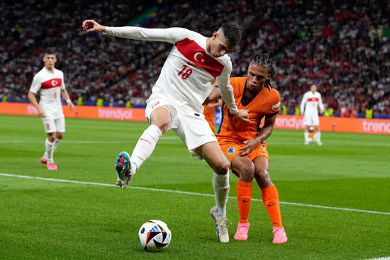 مباراة تركيا وهولندا  يورو 2024 الشوط الثانى