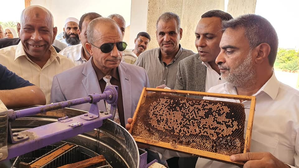 افتتاح المركز الإرشادي لتربية النحل بمدرسة إسنا الزراعية المشتركة