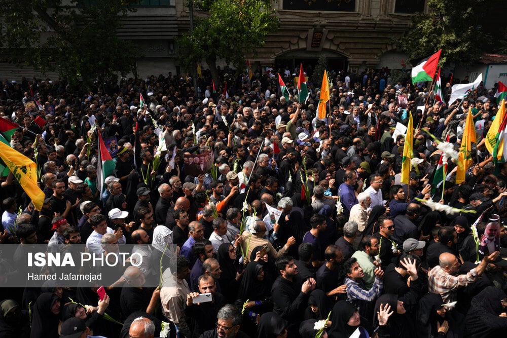 جنازة هنية فى إيران