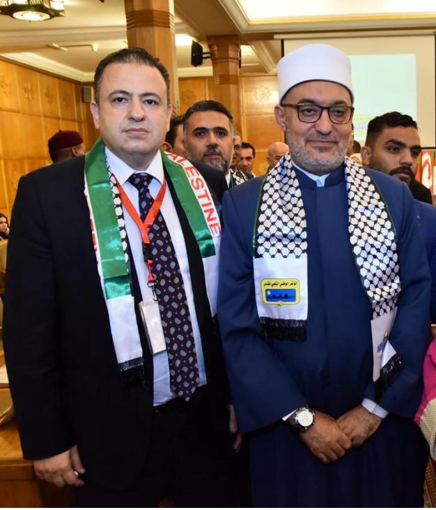 سماحة المفتي والدكتور محمد الزهار
