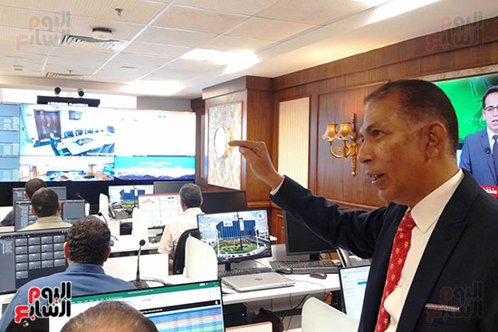 المشرف على مركز السيطرة وغرفة العمليات وإدارة الأزمات