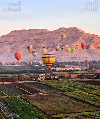 سماء-الأقصر-تشهد-تحليق-1150-سائح-على-متن-55-رحلة-بالون