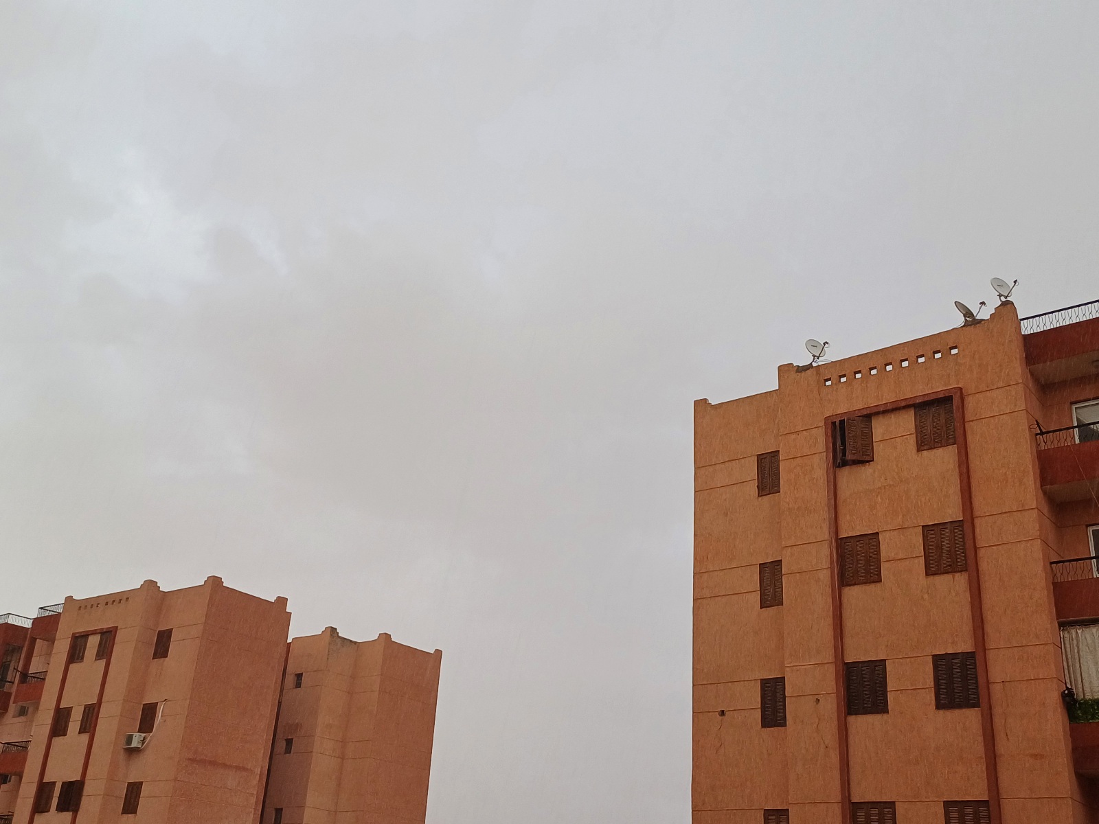 سقوط الأمطار في أسوان (1)