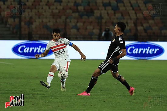 عمر جابر مباراة الجونة والزمالك