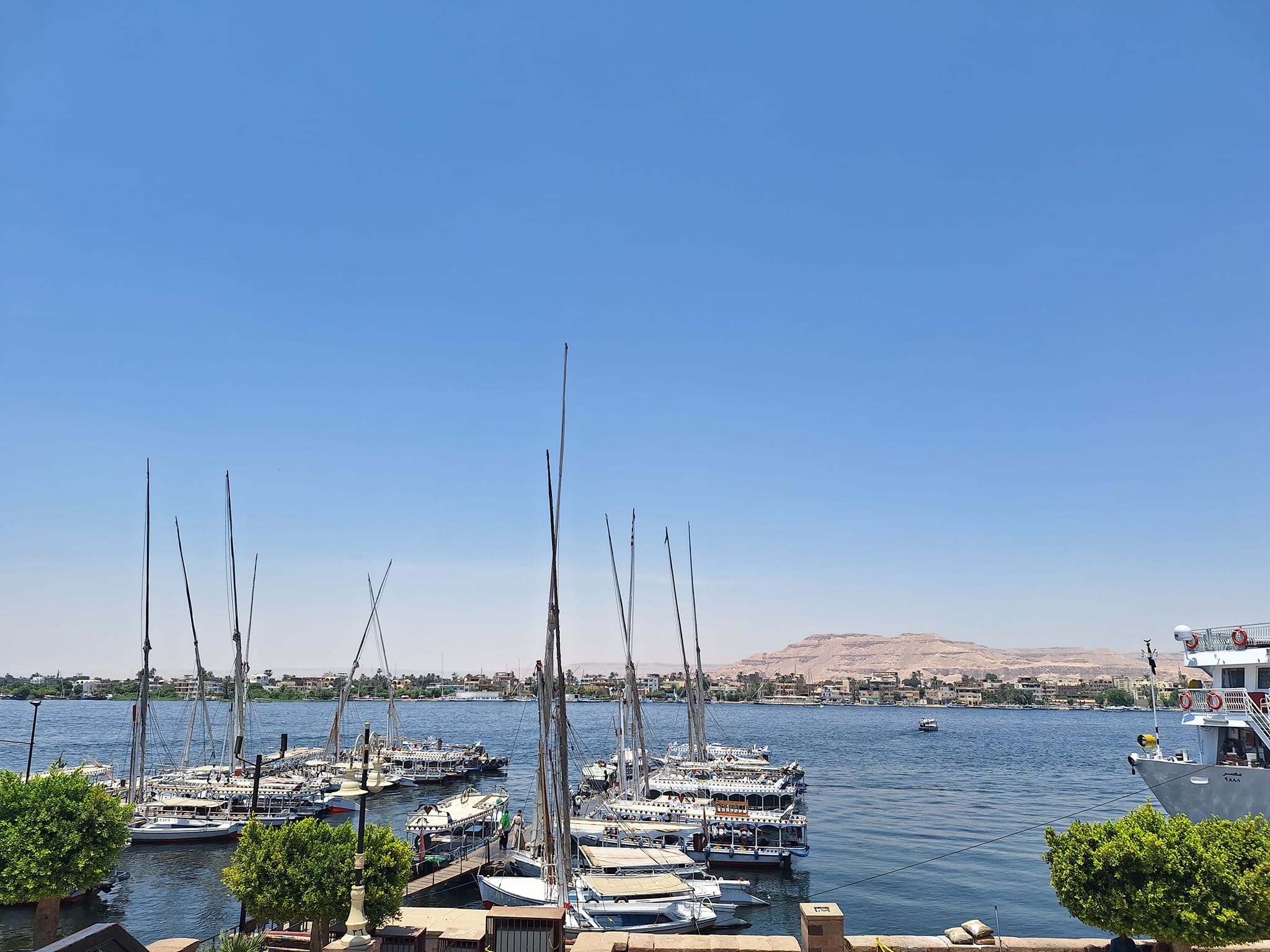 قوارب النيل السحرية جاهزة لموسم الشتاء قوارب النيل السحرية جاهزة لموسم الشتاء