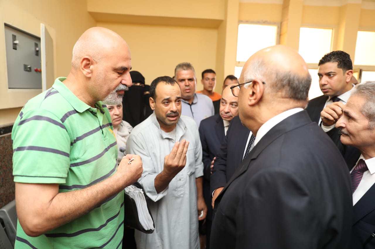 وزير العدل يتفقد مجمع محاكم مطروح (7)