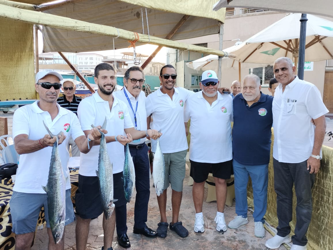 اختتام بطولة صيد السمك بالاسكندرية اختتام بطولة صيد السمك بالاسكندرية