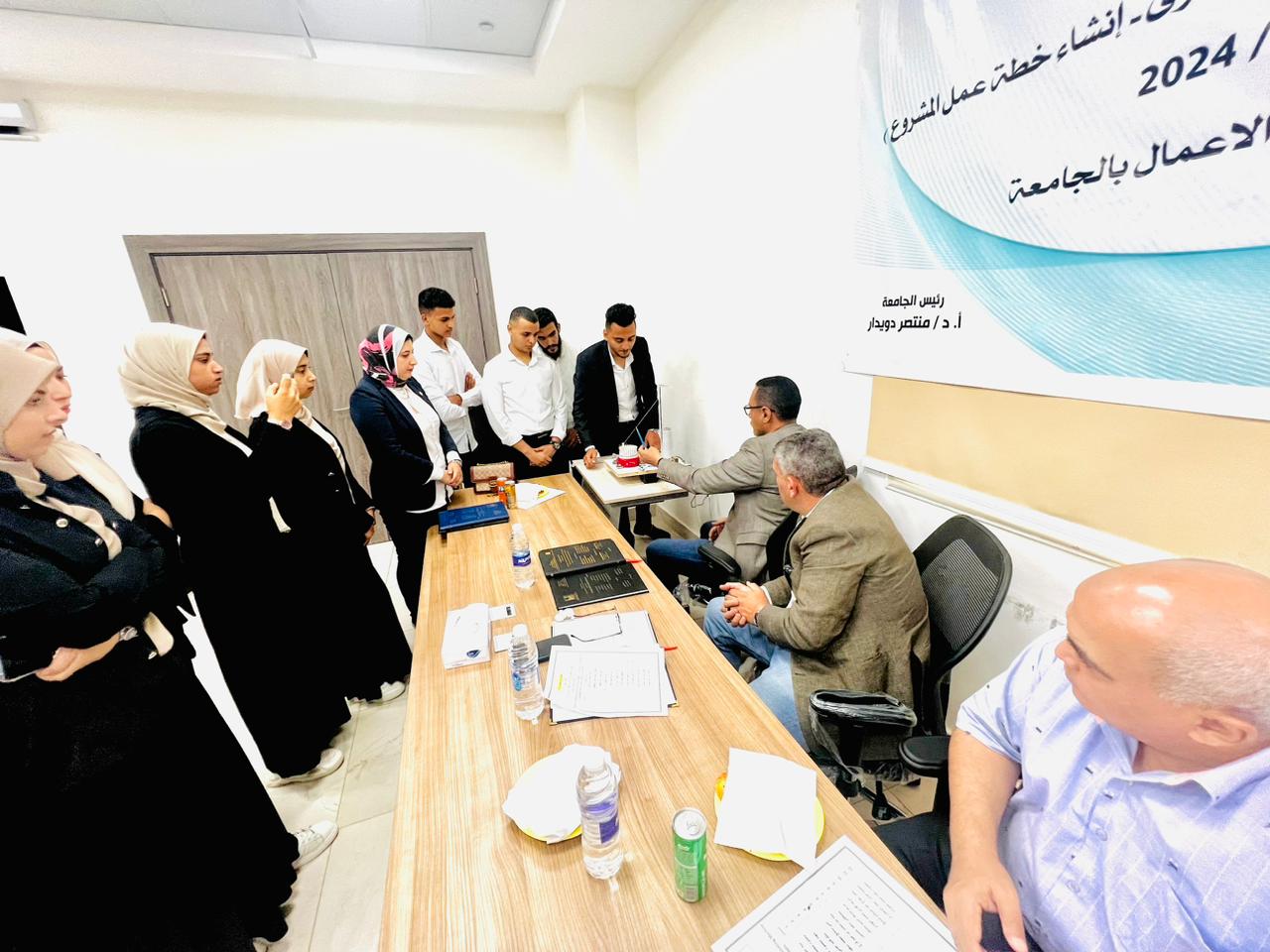 مشروع التخرج في جامعة سمنود التكنولوجية (4)