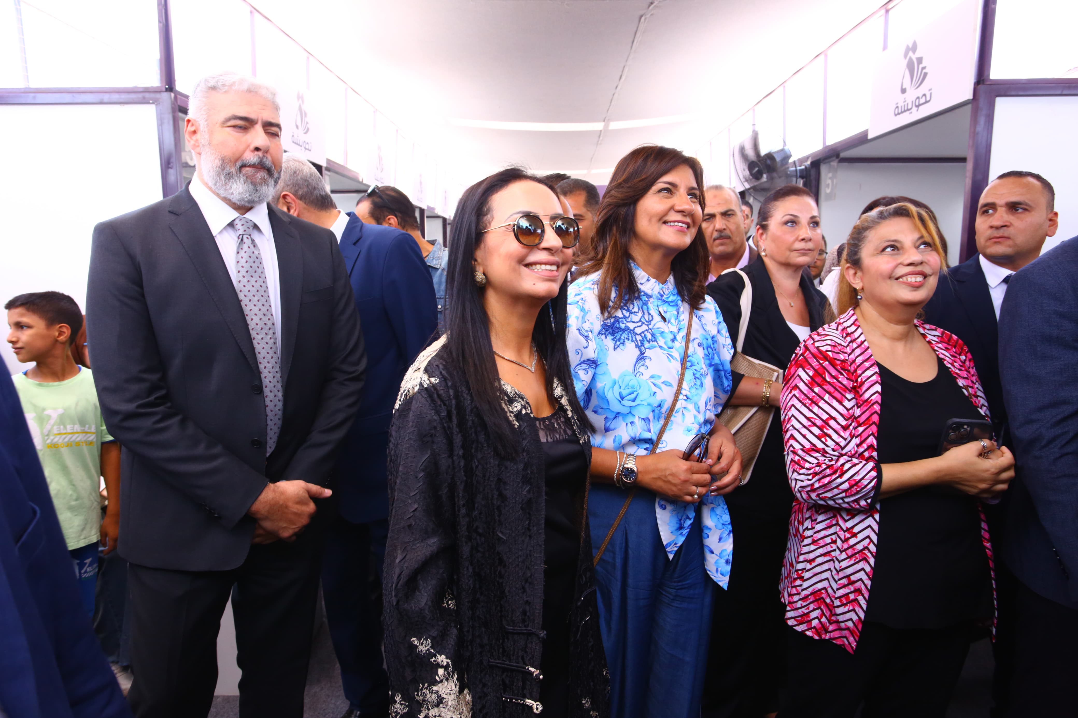 وزيرة التضامن والعمل تتفقد نموذج محاكاة لمدخرات المجلس القومي للمرأة بالغربية وزيرة التضامن والعمل تتفقد نموذج محاكاة لمدخرات المجلس القومي للمرأة بالغربية