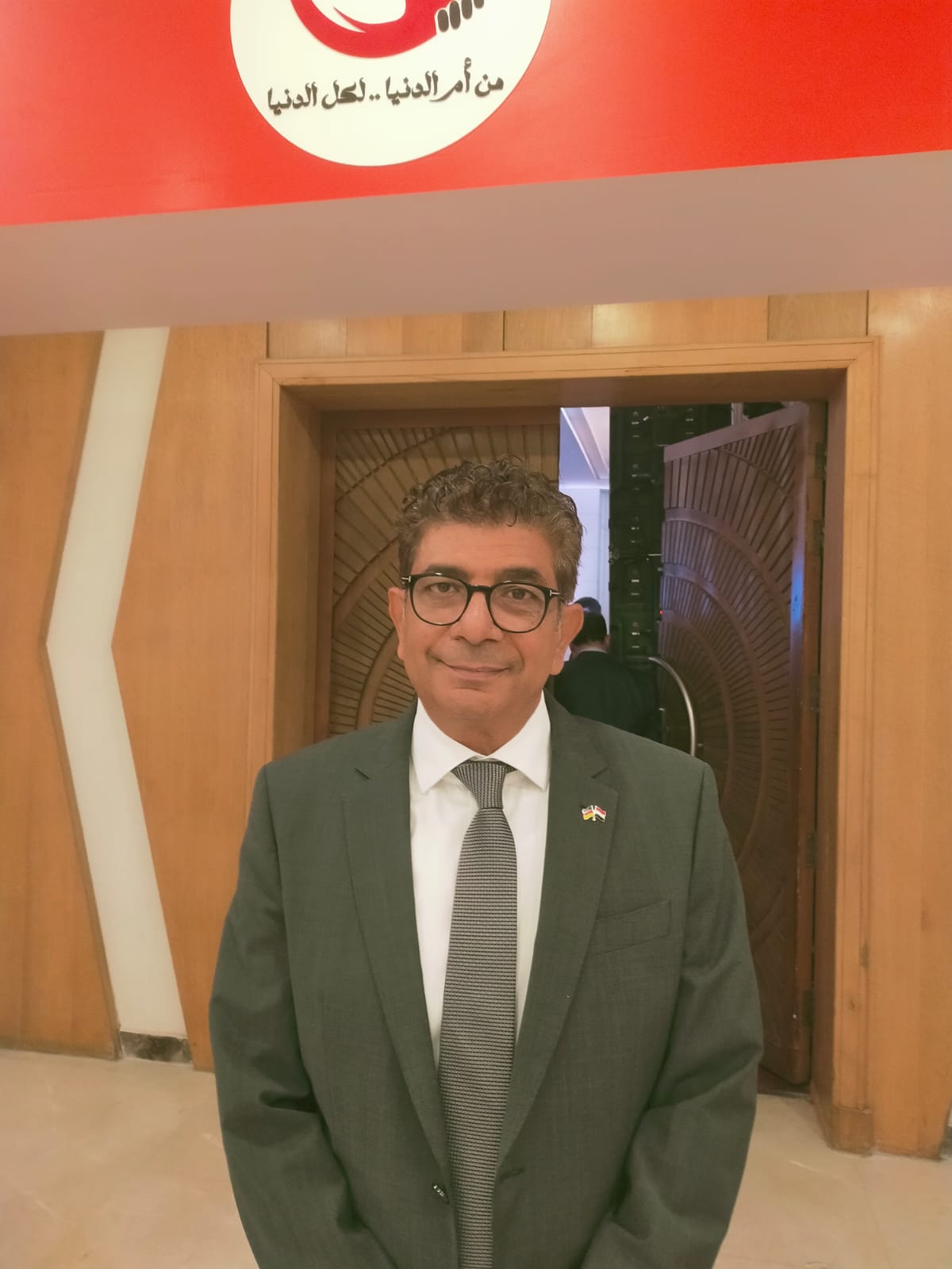 ماجد سعد رئيس المنظمة المصرية الألمانية