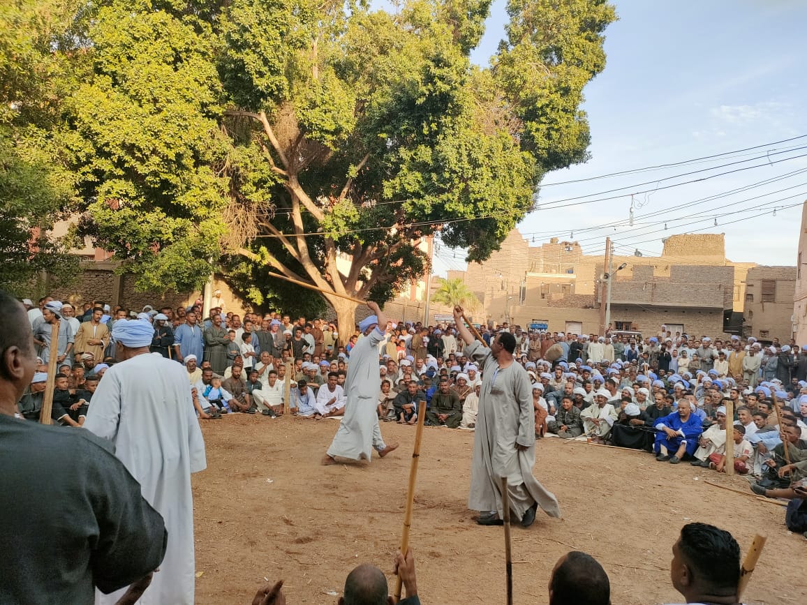 فرحة التحطيب بالمولد السنوي للسلطان عبد الجليل