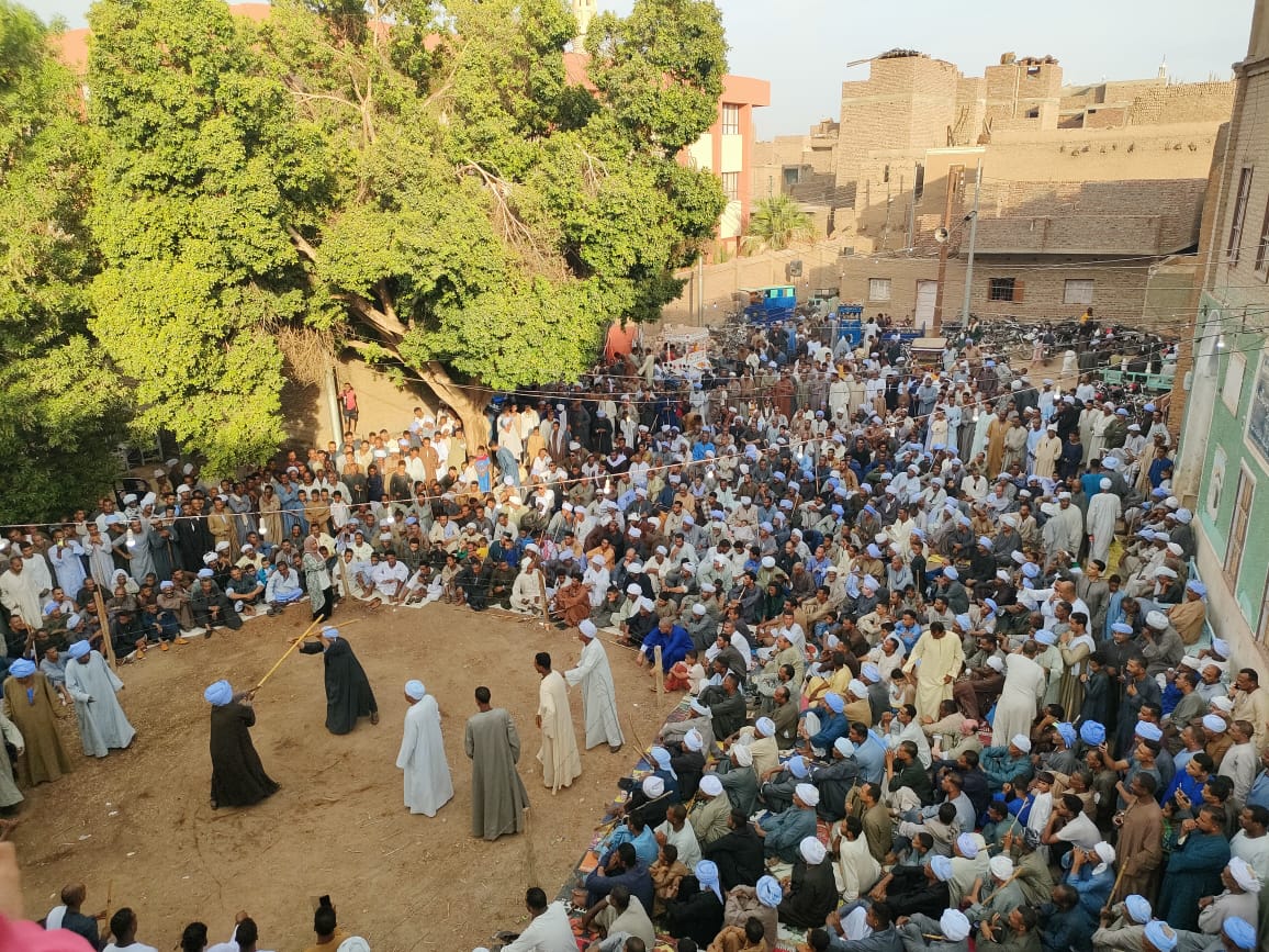 لعبة التحطيب بالمولد السنوي للسلطان عبد الجليل_1