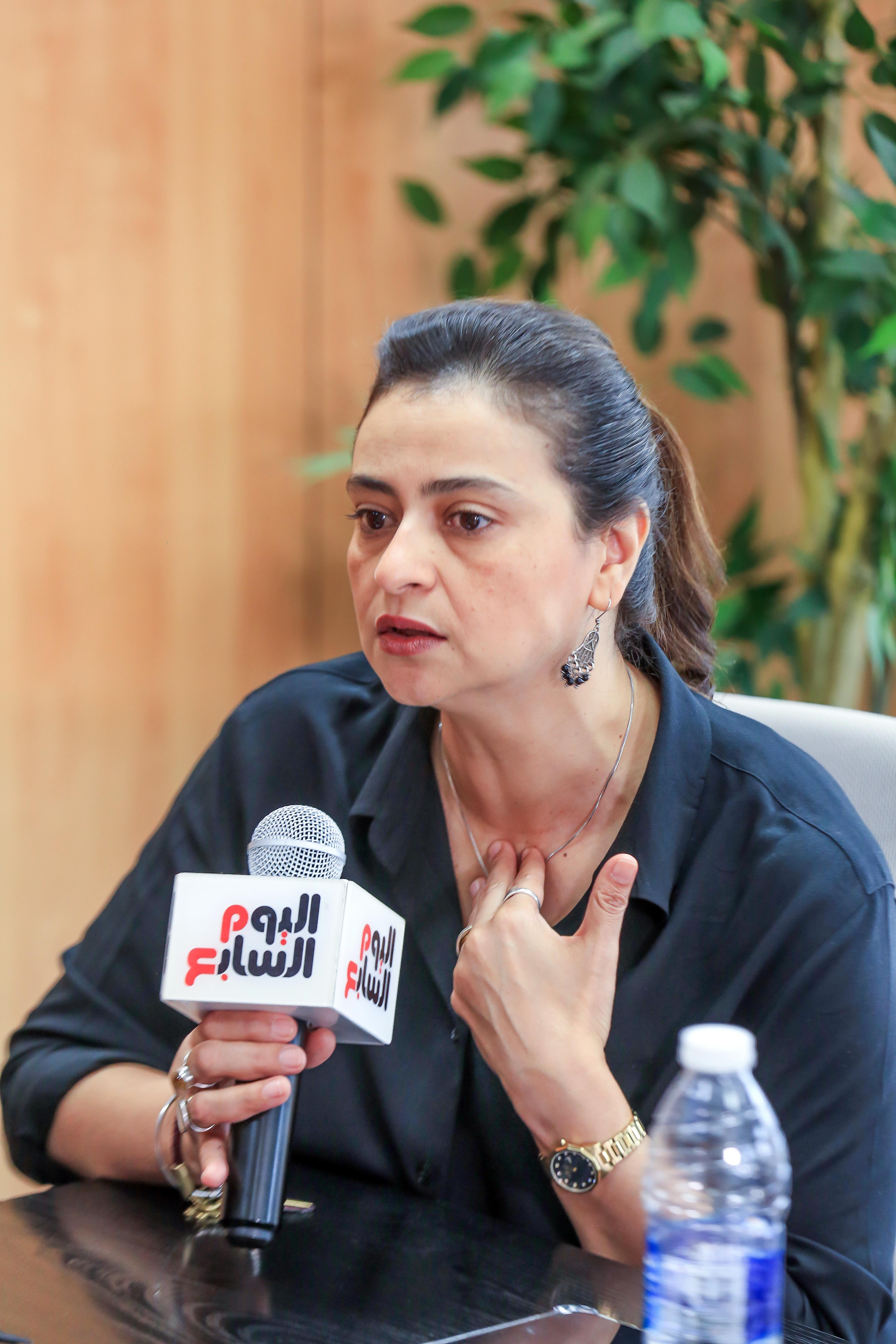 خالد جلال وعلا الشافعي رئيس تحرير اليوم السابع 