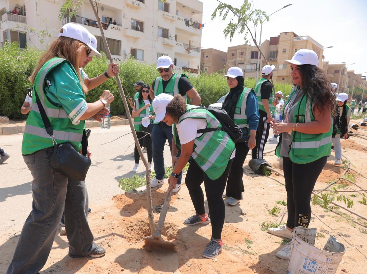 المشاركين في مبادرة الجذور الخضراء