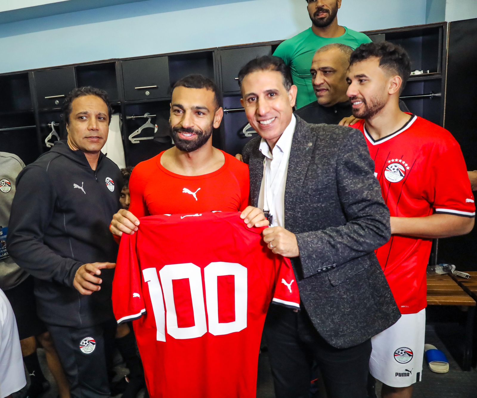 إيهاب الكومى مع محمد صلاح