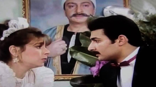 ناهد رشدي وياسر جلال بمسلسل لن أعيش فى جلباب أبي