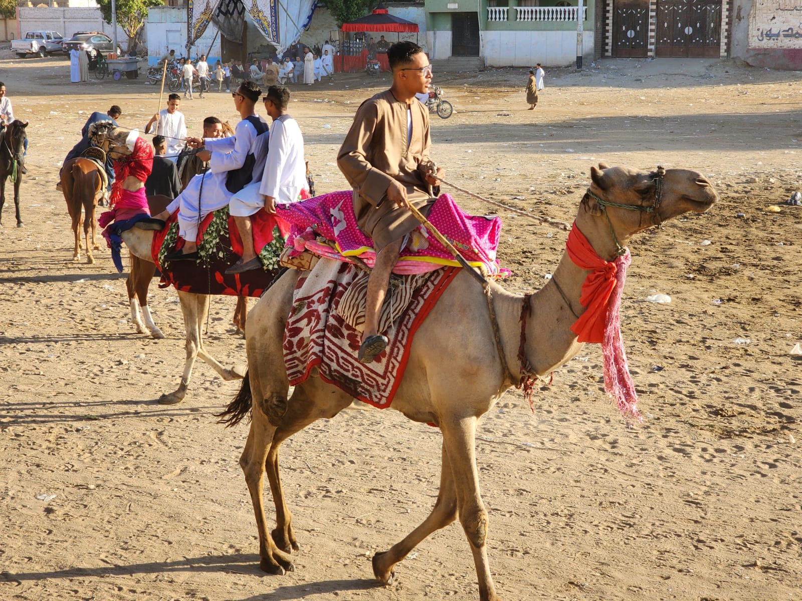 شباب منشأة العمارى بالجمال فى دورة المولد