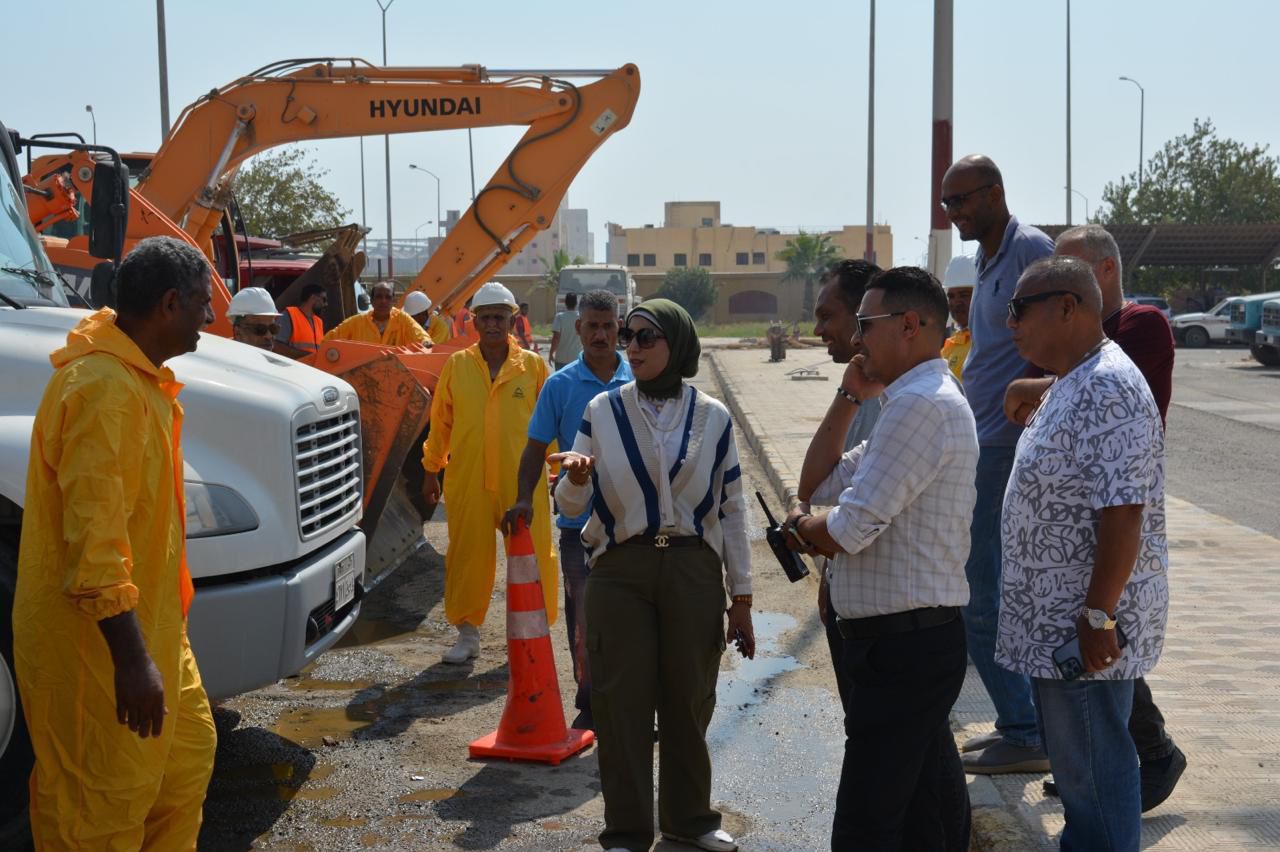 رئيس جهاز السويس الجديدة تتابع استعدادات فصل الشتاء