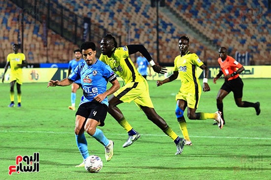 Omar Jar match between Zamalek and Kenyan Police