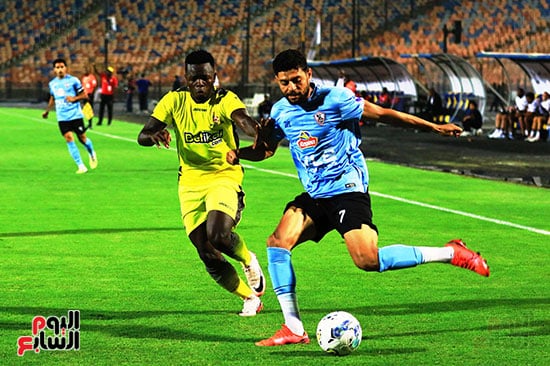 Mustafa Shalaby Kenyan Police and Zamalek match in the Confederation