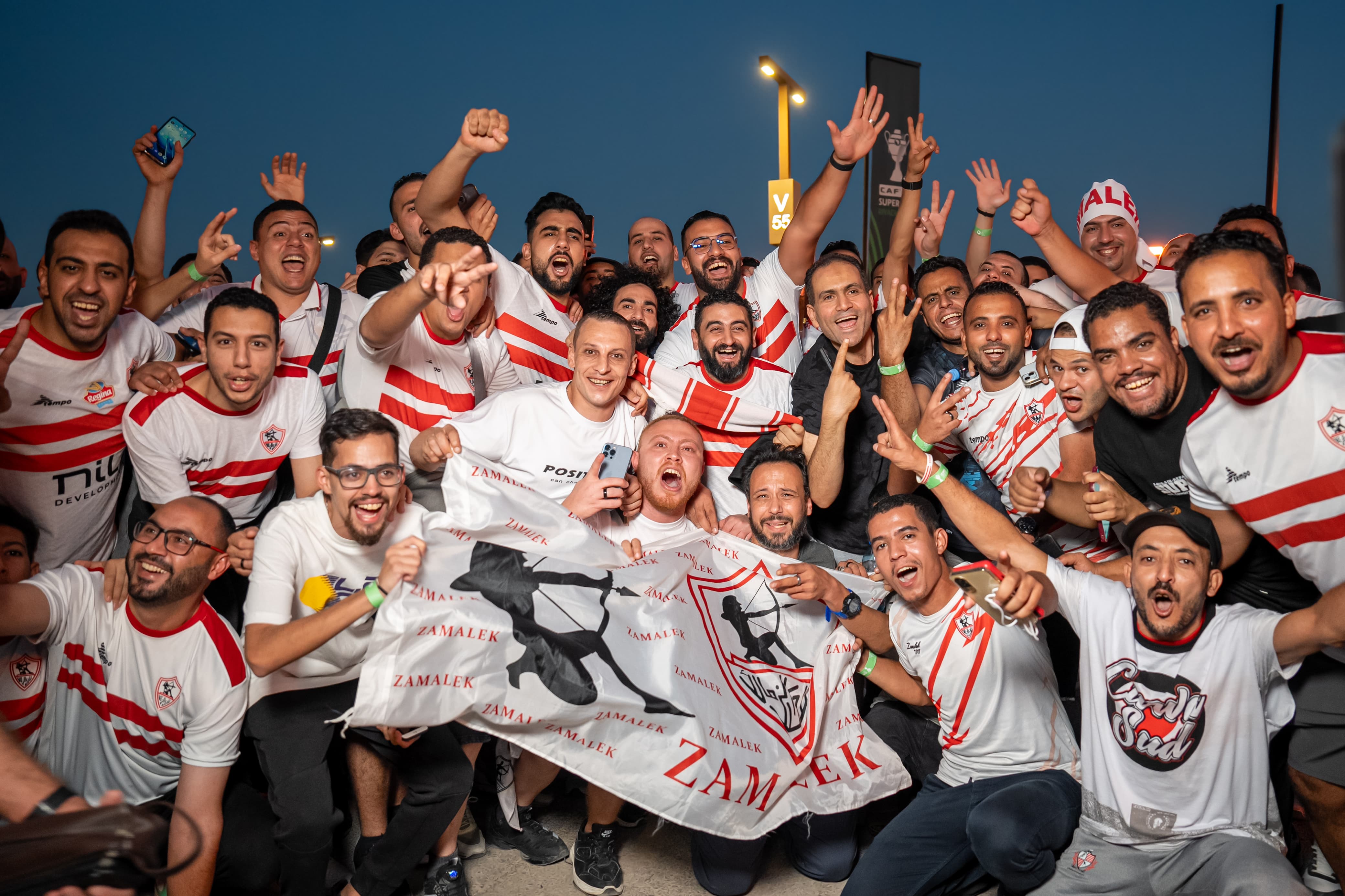 جمهور الزمالك قبل السوبر