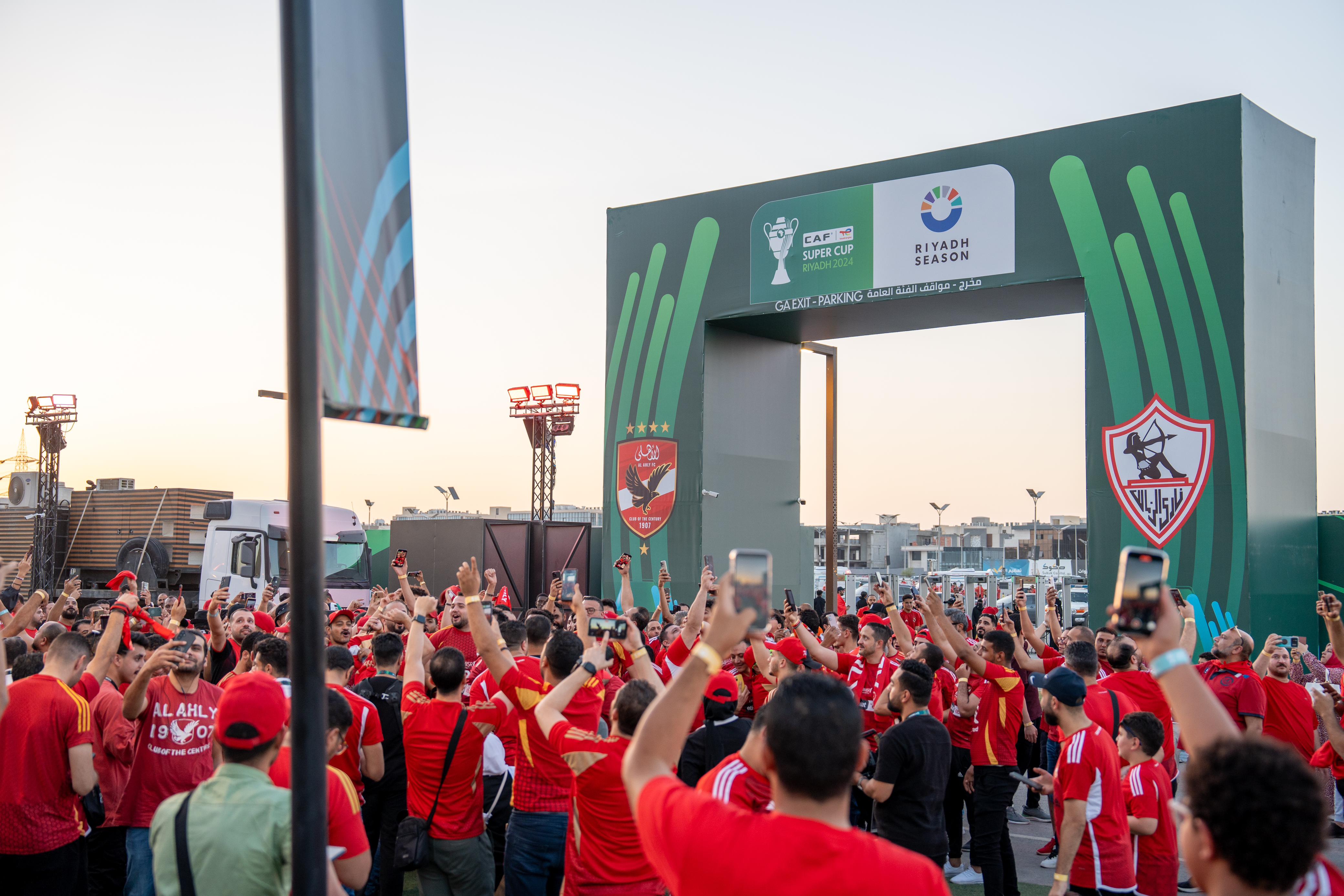 جماهير الأهلى قبل مواجهة الزمالك