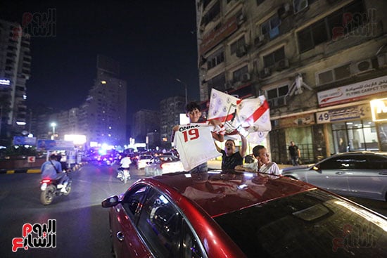 جمهور الزمالك يحتفل بكأس السوبر الأفريقى