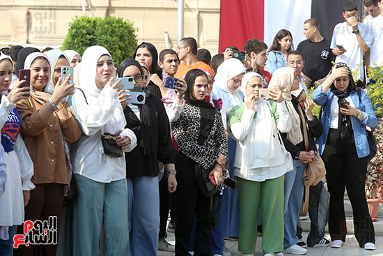 طلاب جامعة القاهرة بالعام الجامعي الجديد