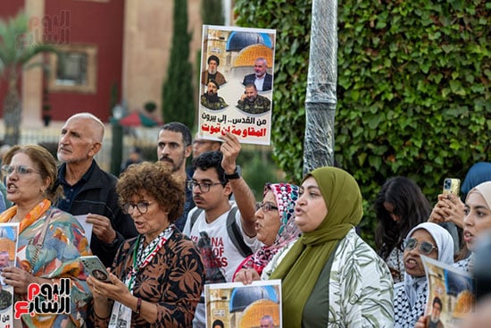 مسيرات فى المغرب