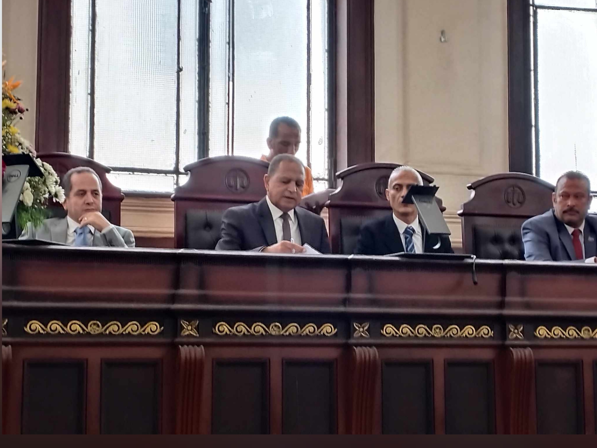 المستشار محمد السيد محجوب رئيس محكمة جنايات الإسكندرية المستشار محمد السيد محجوب رئيس محكمة جنايات الإسكندرية