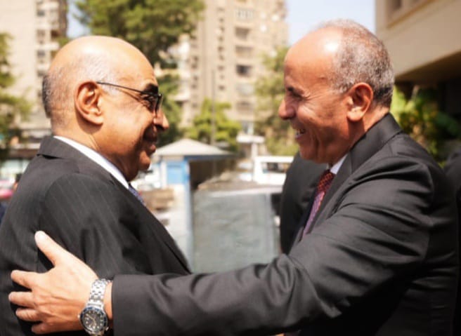 رئيس قضايا الدولة يستقبل وزير العدل