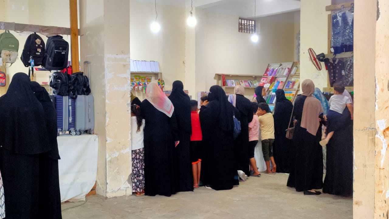 جانب من مشاركة السيدات في المعرض