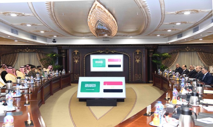 وزير الداخلية يعقد جلسة مباحثات مشتركة مع نظيره السعودي.. صور وفيديو