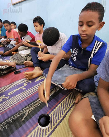 المداد-والدواية-واللوح-فى-المدرسة-القرآنية-بقرية-البعيرات المداد-والدواية-واللوح-فى-المدرسة-القرآنية-بقرية-البعيرات
