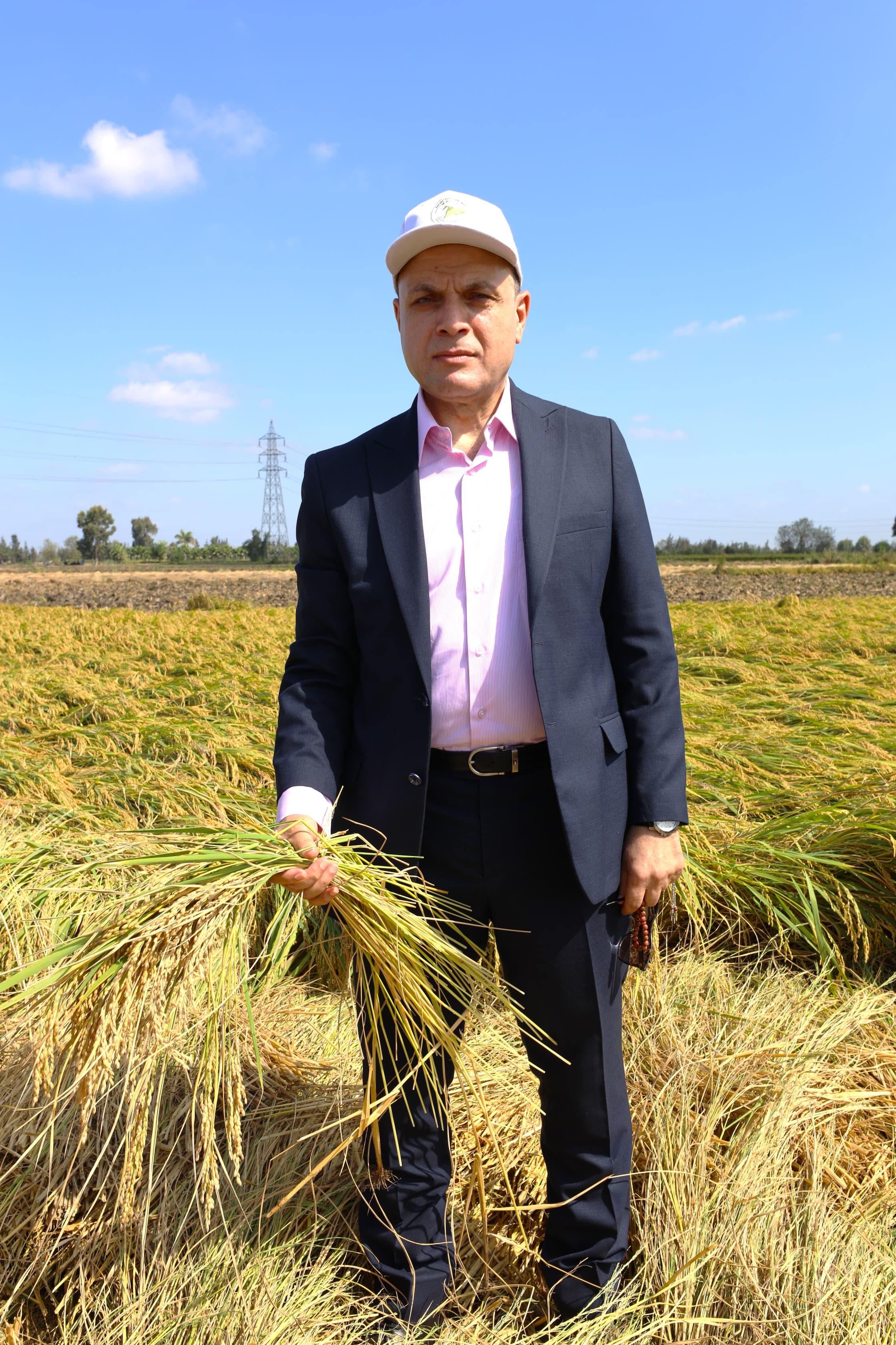 محافظ كفر الشيخ يشارك المزارعين الحصاد محافظ كفر الشيخ يشارك المزارعين الحصاد