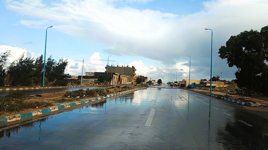 اجواء الامطار في مطروح