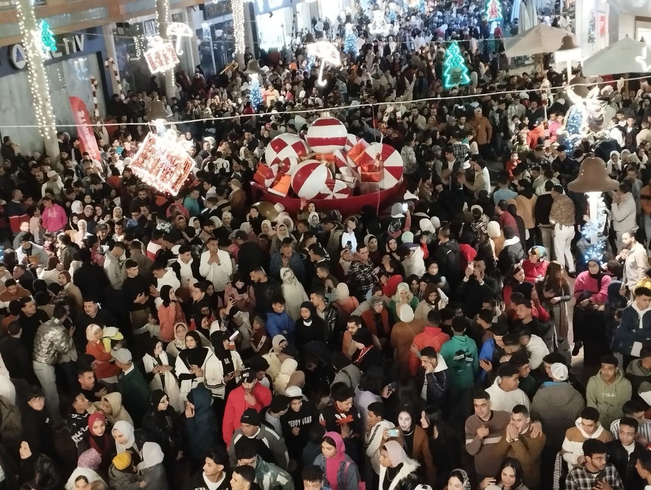 الاحتفالات براس السنة فى الاسكندرية