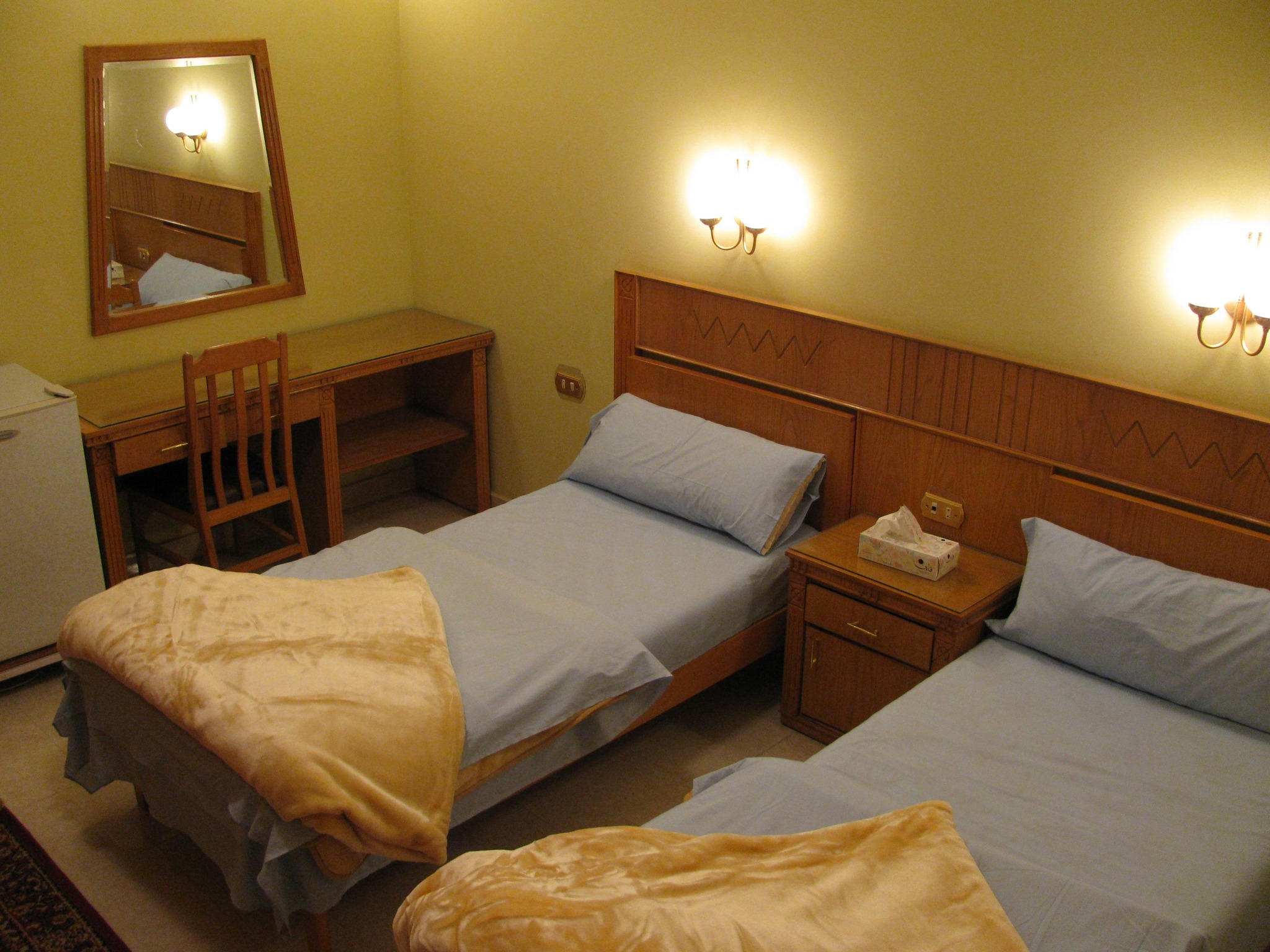 غرف الإقامة