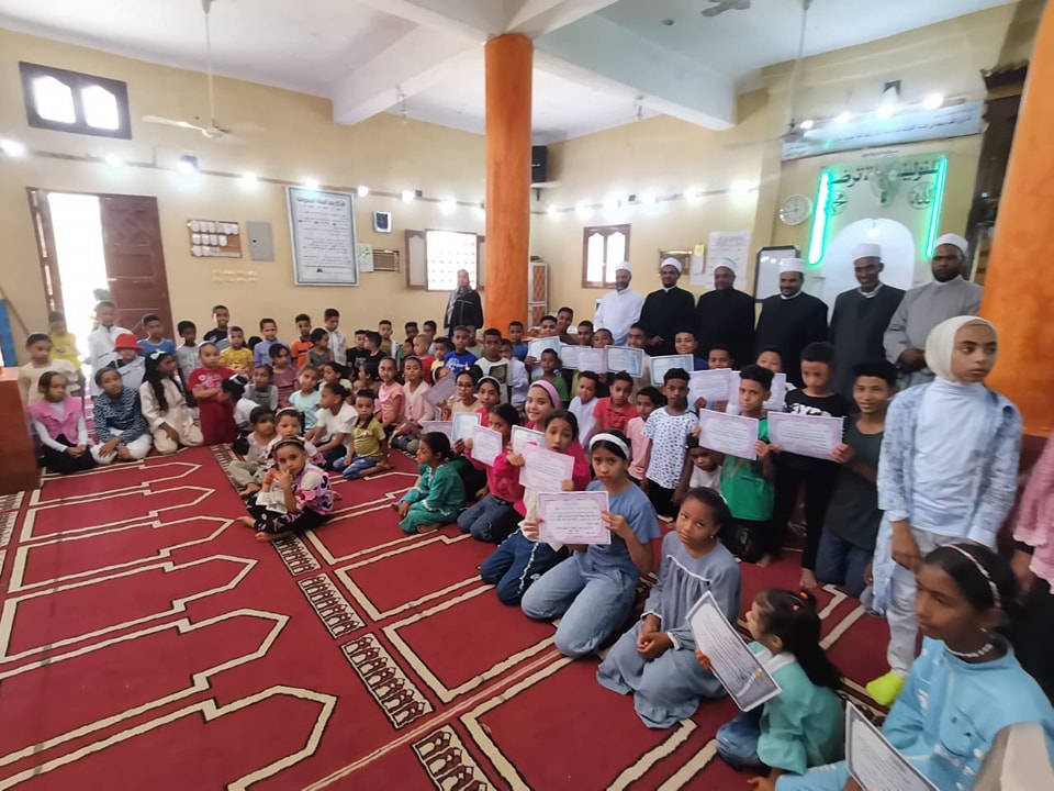 دعم الأطفال فى مساجد قرى ونجوع الطود