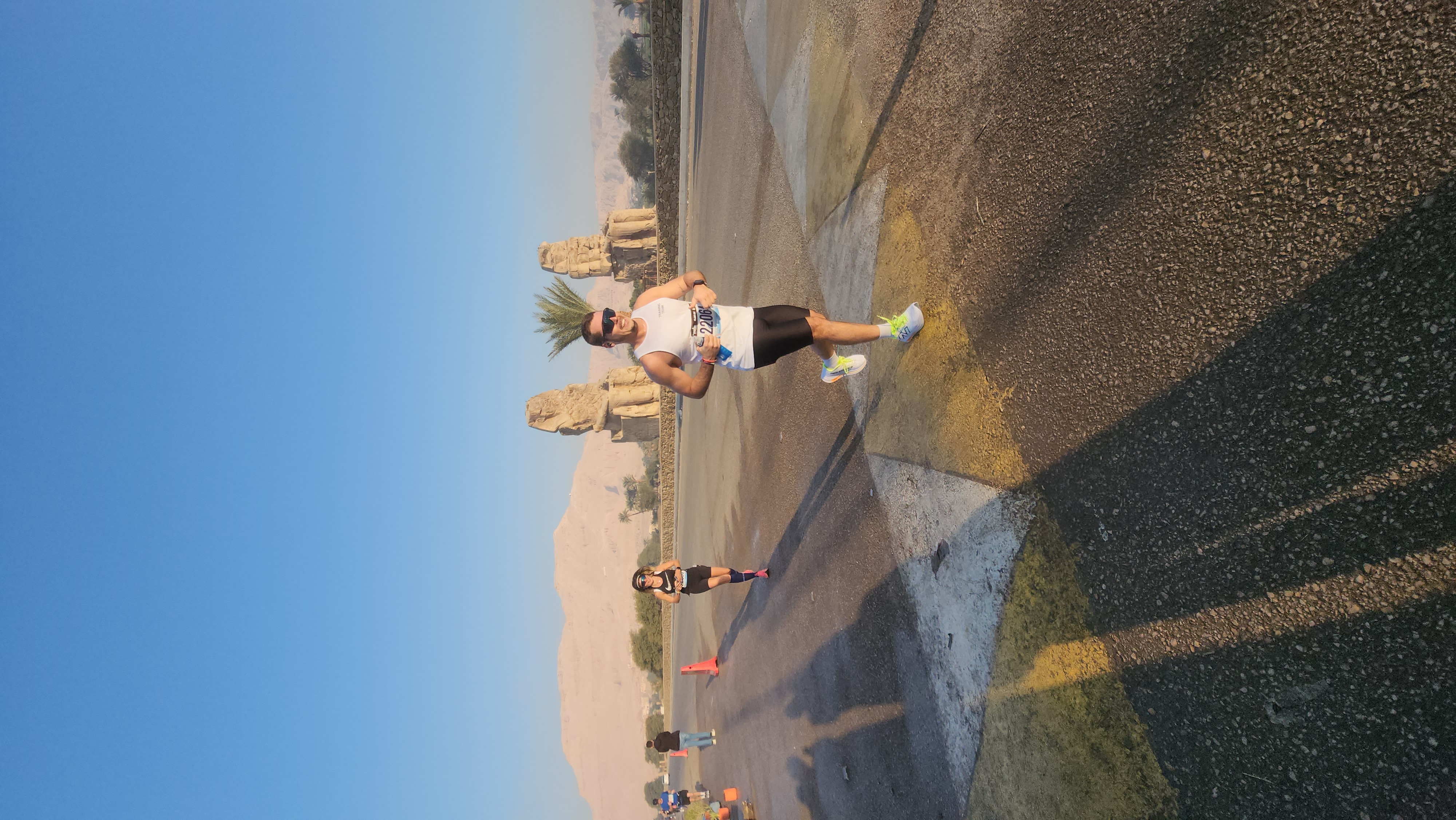 المشاركون فى الماراثون