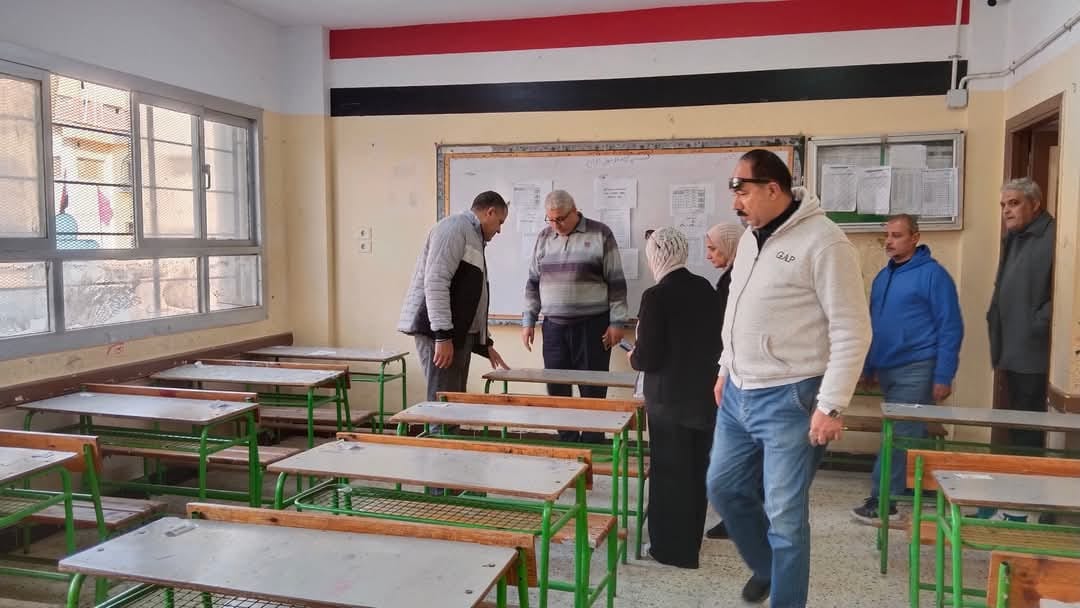 استعدادات مدارس دمياط لاستقبال الامتحانات