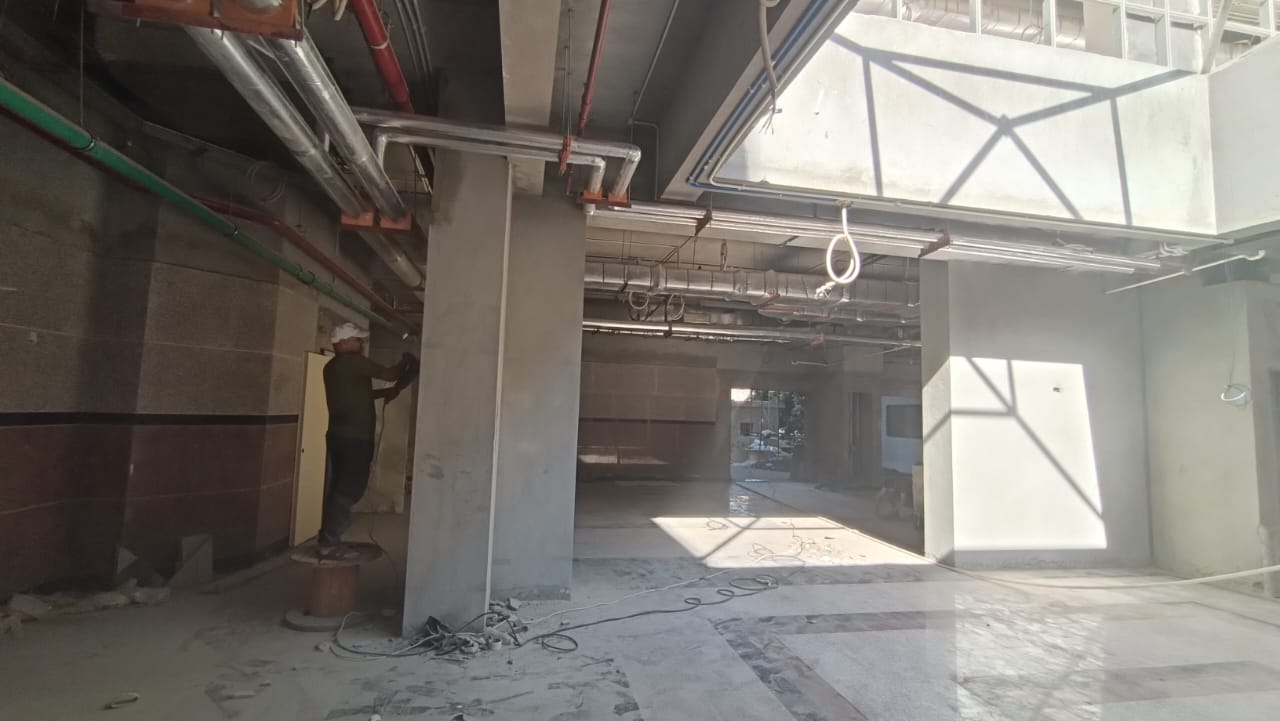 جهود لتشطيب مستشفى السنطة الجديد