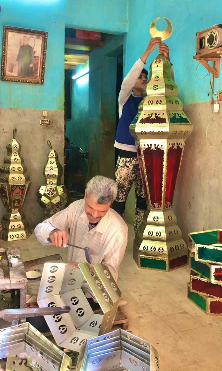 تجهيز فوانيس رمضان