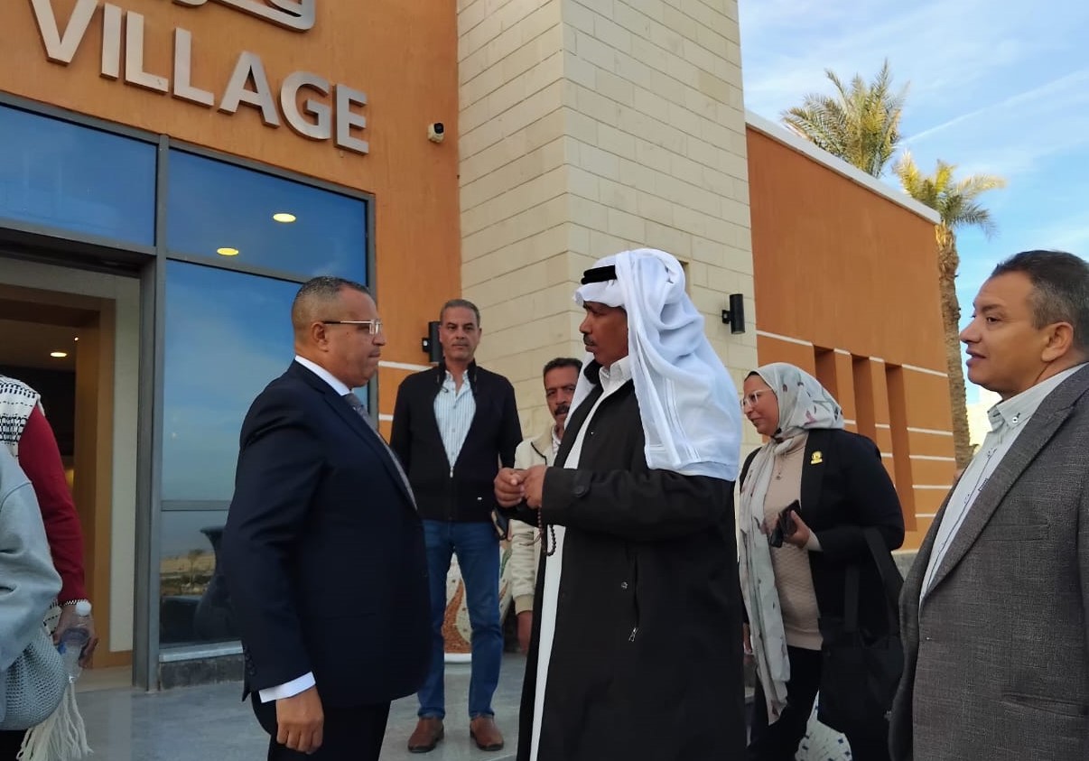 محافظ  جنوب سيناء ورئيس اتحاد الهجن