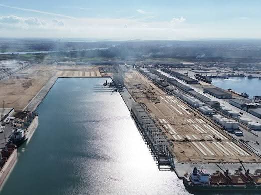 محطة حاويات تحيا مصر 1 في ميناء دمياط