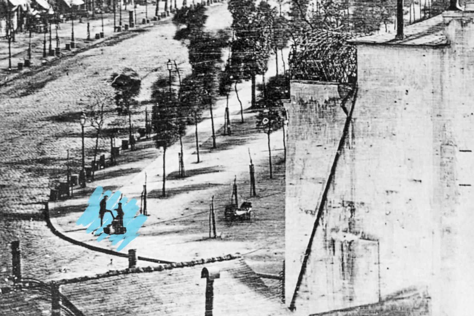 أول صورة فوتوغرافية