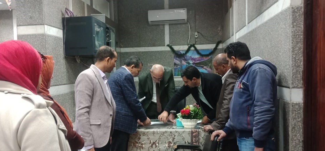 السكرتير العام يتابع اعمال التصالح السكرتير العام يتابع اعمال التصالح